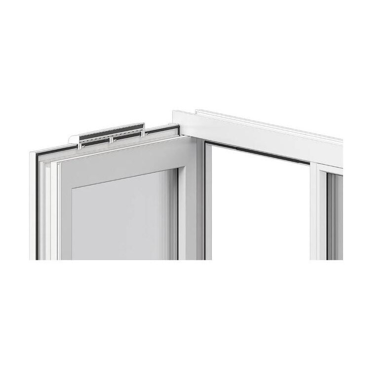 Window trickle vent | adjustable | with G3 filter | 350 mm | white | no-drill installation | 350LVB 4