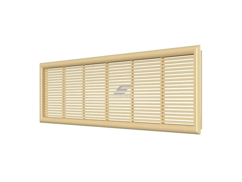 Ventiliacijos grotelės | vėdinimo sistemoms | 227x67mm | nuimamos | smėlio spalva | 2307IPBE Ventiliacijos grotelės | vėdinimo sistemoms | 227x67mm | nuimamos | smėlio spalva | 2307IPBE