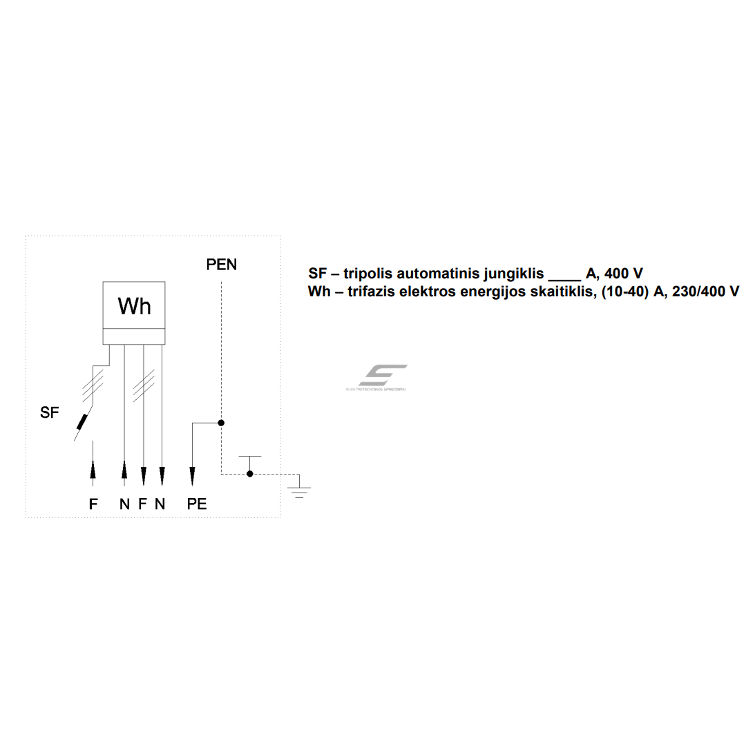 THree-phase | main electrical energy meter cabinet | for 1 meter | 520x400x200mm | surface-mounted | galvanized steel | IP44 2 THree-phase | main electrical energy meter cabinet | for 1 meter | 520x400x200mm | surface-mounted | galvanized steel | IP44 2