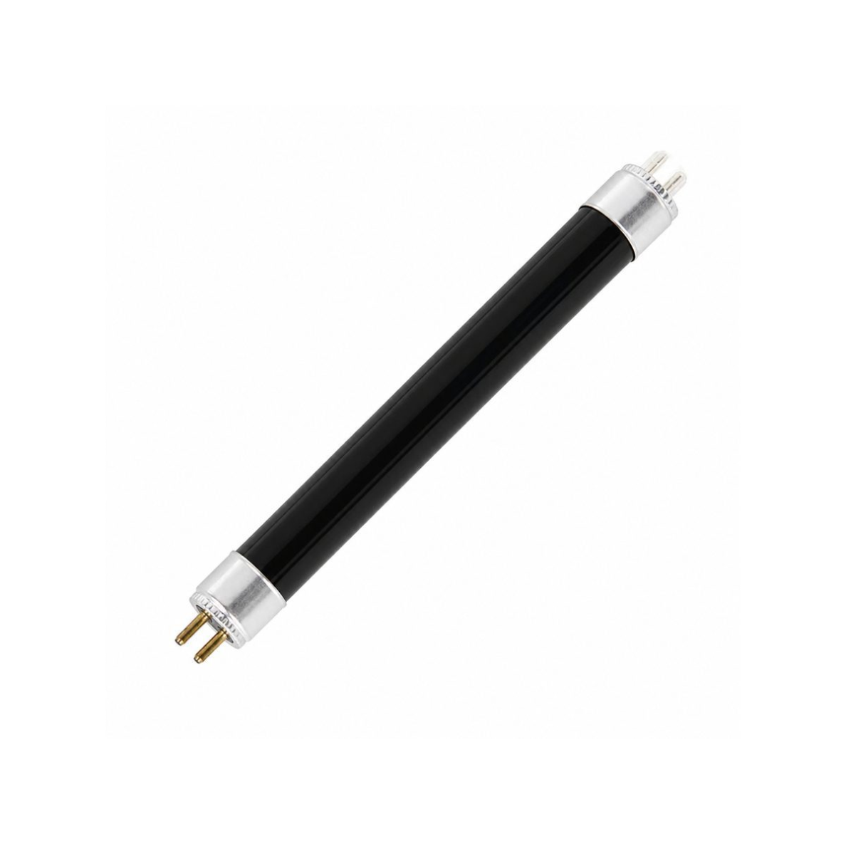 UV BLB fluorescences lampa fluorescences efektiem | F4 T5 | 4W | 365 nm | AC 230V ±10% | taisna stikla | CFL | 8000 h | nav dimmējama