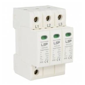 Ogranicznik przepięć T1+T2 (B+C) | 3P TN-C | Iimp 7 kA | Imax 50 kA | Up ≤ 1,5 kV | ze stykiem sygnalizacyjnym | LSP FLP7-275/3S Ogranicznik przepięć T1+T2 (B+C) | 3P TN-C | Iimp 7 kA | Imax 50 kA | Up ≤ 1,5 kV | ze stykiem sygnalizacyjnym | LSP FLP7-275/3S