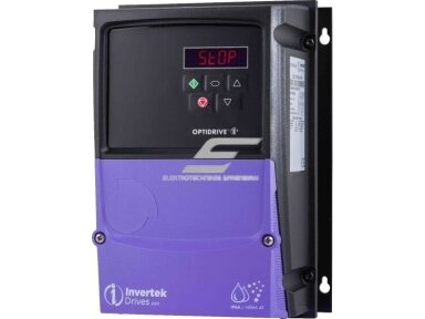 Vienfazis dažnio keitiklis | 2,2kW | 10,5A | 200-240V | su EMC filtru | skirtas trifaziams varikliams valdyti | IP20 | Invertek Drives | Optidrive | ODE-3-220105-1F4A Vienfazis dažnio keitiklis | 2,2kW | 10,5A | 200-240V | su EMC filtru | skirtas trifaziams varikliams valdyti | IP20 | Invertek Drives | Optidrive | ODE-3-220105-1F4A