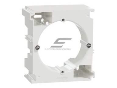 Elektros instaliacijos adapteris | iš potinkinės į virštinkinę | prailginimas | 1 vietos | IP20 | balta | Sedna Design | Schneider Electric | SDD111902 Elektros instaliacijos adapteris | iš potinkinės į virštinkinę | prailginimas | 1 vietos | IP20 | balta | Sedna Design | Schneider Electric | SDD111902