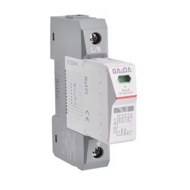 Surge Protector 1P | 20 kA | 275 VAC | Class B+C | DIN rail mounted