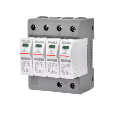 Surge arrester 4P | 60 kA | 280 VAC | Class B+C | DIN rail mounted