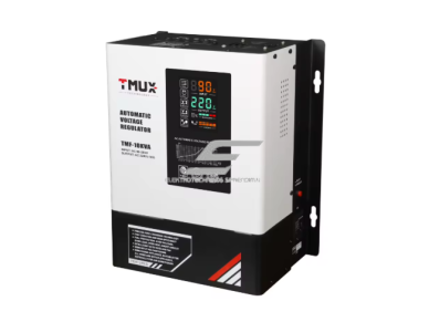 Automatinis įtampos stabilizatorius | 10kVA | 230V | 90-280V AC | vienfazis | relinis AVR stabilizatorius | LED ekranas | apsauga nuo įtampos šuolių Automatinis įtampos stabilizatorius | 10kVA | 230V | 90-280V AC | vienfazis | relinis AVR stabilizatorius | LED ekranas | apsauga nuo įtampos šuolių