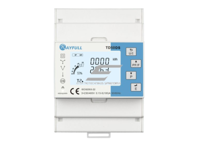 Trifazis elektros energijos skaitiklis | galios monitorius | 100 A | 3×230/400 V | 0,5 klasė | LED ekranas | RS485 Modbus RTU | DIN | Rayfull TD50DSS Trifazis elektros energijos skaitiklis | galios monitorius | 100 A | 3×230/400 V | 0,5 klasė | LED ekranas | RS485 Modbus RTU | DIN | Rayfull TD50DSS
