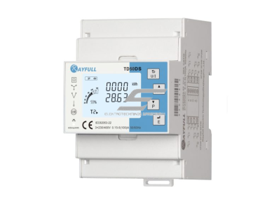 Trifazis elektros energijos skaitiklis | galios monitorius | 100 A | 3×230/400 V | 0,5 klasė | LED ekranas | RS485 Modbus RTU | DIN | Rayfull TD50DSS Trifazis elektros energijos skaitiklis | galios monitorius | 100 A | 3×230/400 V | 0,5 klasė | LED ekranas | RS485 Modbus RTU | DIN | Rayfull TD50DSS