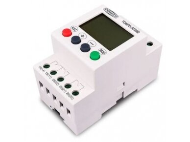 Modulinis | skaitmeninis viršįtampių maksimalios ir žemos įtampos analizatorius | relė | 50-300VAC/DC | DIN | Tomzn | TOMPD-AD220 2 Modulinis | skaitmeninis viršįtampių maksimalios ir žemos įtampos analizatorius | relė | 50-300VAC/DC | DIN | Tomzn | TOMPD-AD220 2