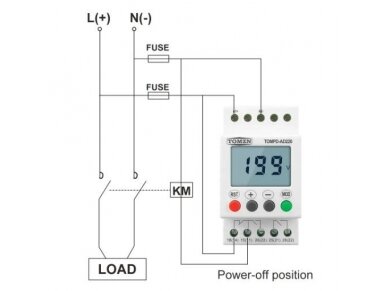 Modulinis | skaitmeninis viršįtampių maksimalios ir žemos įtampos analizatorius | relė | 50-300VAC/DC | DIN | Tomzn | TOMPD-AD220 4 Modulinis | skaitmeninis viršįtampių maksimalios ir žemos įtampos analizatorius | relė | 50-300VAC/DC | DIN | Tomzn | TOMPD-AD220 4