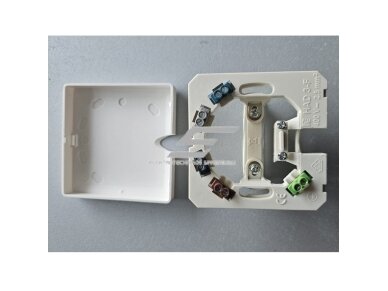 Viryklės pajungimas | dėžutė su gnybtais | 5x2,5mm² | baltas | IP20 | HAD | 295069 1