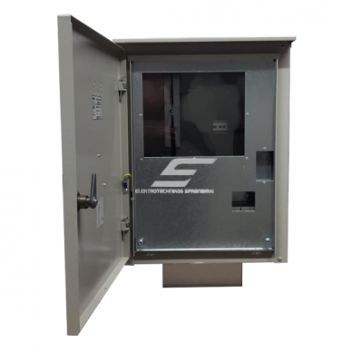 THree-phase | main electrical energy meter cabinet | for 1 meter | 520x400x200mm | surface-mounted | galvanized steel | IP44 THree-phase | main electrical energy meter cabinet | for 1 meter | 520x400x200mm | surface-mounted | galvanized steel | IP44