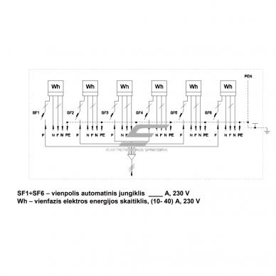 Ühefaasiline | pealüliti elektrienergia arvestikapp | 6 arvestile | 720x500x180mm | pinnapealne | tsingitud teras | IP44 2 Ühefaasiline | pealüliti elektrienergia arvestikapp | 6 arvestile | 720x500x180mm | pinnapealne | tsingitud teras | IP44 2