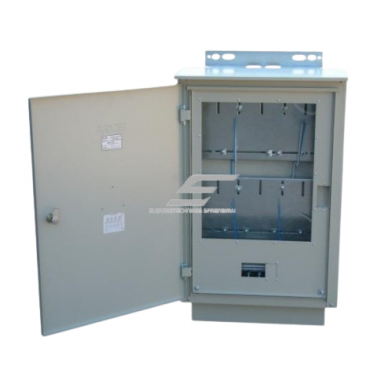Ühefaasiline | pealüliti elektrienergia arvestikapp | 6 arvestile | 720x500x180mm | pinnapealne | tsingitud teras | IP44 Ühefaasiline | pealüliti elektrienergia arvestikapp | 6 arvestile | 720x500x180mm | pinnapealne | tsingitud teras | IP44