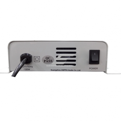 IP-võrgu heliterminal integreeritud võimendiga ja multifunktsionaalsete sisenditega | 2×25W | Toetab AUX-i/mikrofoni/USB/SD-kaarti 2