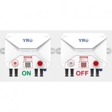 Smart | Fire Protection Module for Solar Panel Systems | Switch | 50A | 1500VDC | IP65 | Wi-Fi 2
