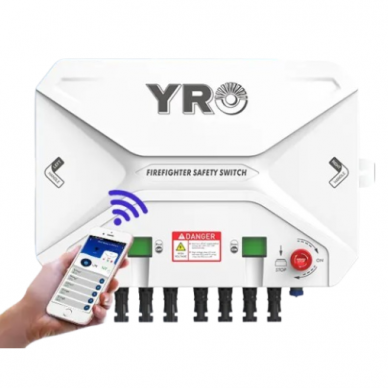 Smart | Fire Protection Module for Solar Panel Systems | Switch | 50A | 1500VDC | IP65 | Wi-Fi