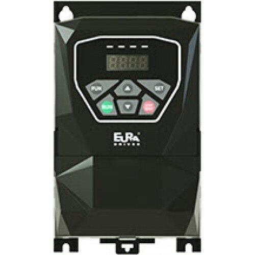 Single-phase frequency inverter 2.2 kW | 10 A | 230 VAC | IP20 | designed for controlling single-phase motors | E600-0022 S2 Eura Drives  1