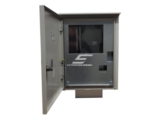 Trifazis | įvadinis elektros energijos skydas | 1 apskaitai | skaitikliui | 520x400x200mm | virštinkinis | cinkuotas plienas | IP44 | ĮAS-7-201 Trifazis | įvadinis elektros energijos skydas | 1 apskaitai | skaitikliui | 520x400x200mm | virštinkinis | cinkuotas plienas | IP44 | ĮAS-7-201