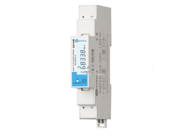 Vienfazis elektros energijos skaitiklis | 100A | 230V | 0.5 klasė | ant DIN bėgelio | skaitmeninis LED ekranas | Rayfull 1 Vienfazis elektros energijos skaitiklis | 100A | 230V | 0.5 klasė | ant DIN bėgelio | skaitmeninis LED ekranas | Rayfull 1