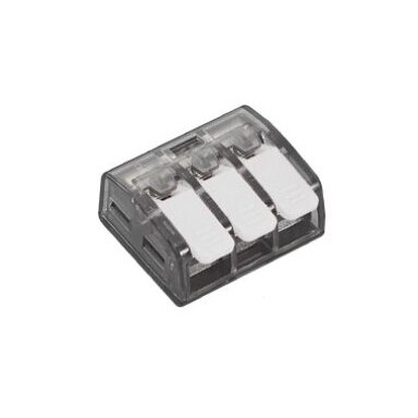 Terminālis 3x0,2-4mm² | 32A | 450V | Vadu savienojuma termināļi visiem vadu veidiem | Bemko