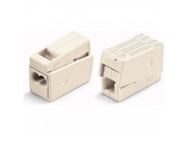 Gnybtas | jungtis šviestuvams pajungti | 2 vietų | 24A | maks. 24mm² | WAGO | 224-112 | 4044918583596