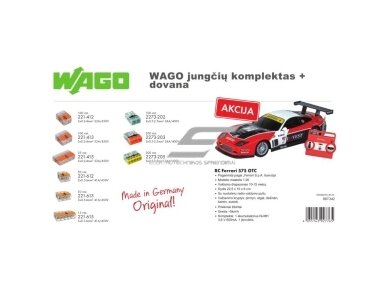 Gnybtų | jungčių rinkinys + Ferrari | AKCIJA | WAGO