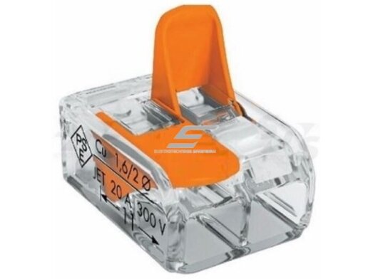 Gnybtas | elektros laidų jungtis | 2x0,2-4 mm² | 4779041466699 Gnybtas | elektros laidų jungtis | 2x0,2-4 mm² | 4779041466699