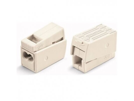 Gnybtas | jungtis šviestuvams pajungti | 2 vietų | 24A | maks. 24mm² | WAGO | 224-112 | 4044918583596