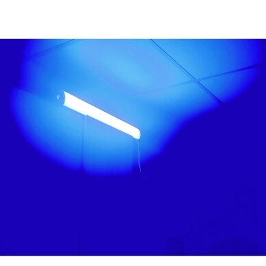 LED luminaire | for WC areas | blue | 26W | 1200mm | IP65 | surface-mounted | for drug prevention 1 LED luminaire | for WC areas | blue | 26W | 1200mm | IP65 | surface-mounted | for drug prevention 1