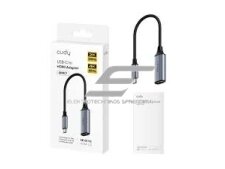 USB-C į HDMI adapteris | vaizdo perdavimas | 4K 60Hz | suderinamas su Windows, macOS, Android, iPadOS | CUDY UH401 2