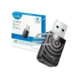 Wi-Fi USB adapter | stable signal and connection | 2.4GHz + 5GHz | USB 3.0 | 1300Mbps | CUDY WU1300S 2
