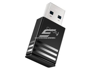 Wi-Fi USB adapteris | stabilaus signalo, ryšio užtikrinimas | 2.4GHz + 5GHz | USB 3.0 | 1300Mbps | CUDY WU1300S