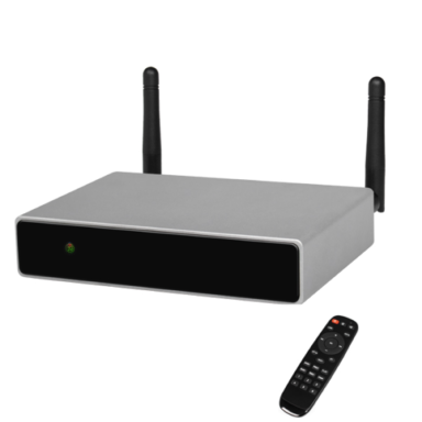 WiFi Smart Stereo Amplifier | Unlimited-distance music streaming | 24bit/192kHz | AirPlay/DLNA/Qplay/NAS/UPnP | Multiroom integration