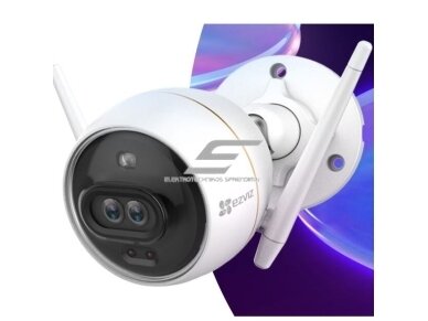 Išmani | belaidė vaizdo stebėjimo IP kamera | 2MP | IP67 | Wi-Fi | CS-CV310-C0-6B22WFR | EZVIZ | 6971744239565