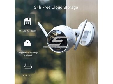 Išmani | belaidė vaizdo stebėjimo IP kamera | 2MP | IP67 | Wi-Fi | CS-CV310-C0-6B22WFR | EZVIZ | 6971744239565 2