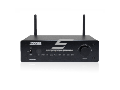 Stereo stiprintuvas su Bluetooth | garso atnaujinimas | 2×30W (8Ω) / 2×50W (4Ω) | HDMI ARC | Subwoofer Out