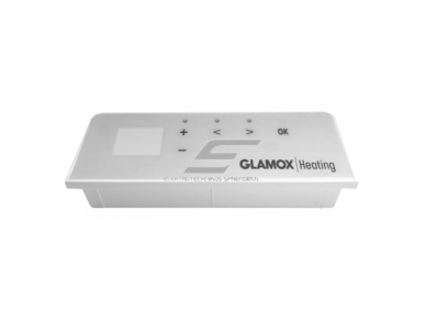 Programuojamas skaitmeninis termostatas radiatoriui H40/H60 | 230V | +5...+35°C | baltas | Wi-Fi+Bluetooth | IP24 | Adax | Glamox | WT/BLE | 910028