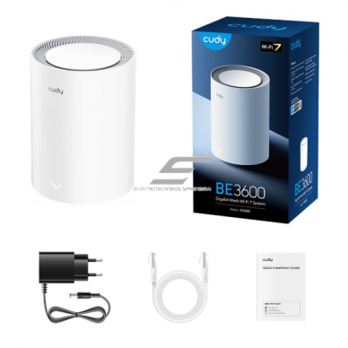 Wi-Fi Mesh System | Stable and Wide Wireless Network | 2.4GHz + 5GHz | up to 3000 Mbps | CUDY M3600 2 Wi-Fi Mesh System | Stable and Wide Wireless Network | 2.4GHz + 5GHz | up to 3000 Mbps | CUDY M3600 2