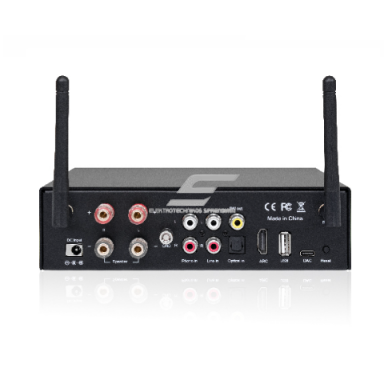 Stereo võimendi Bluetoothiga | heli täiustamine | 2×30W (8Ω) / 2×50W (4Ω) | HDMI ARC | Subwooferi väljund 2 Stereo võimendi Bluetoothiga | heli täiustamine | 2×30W (8Ω) / 2×50W (4Ω) | HDMI ARC | Subwooferi väljund 2