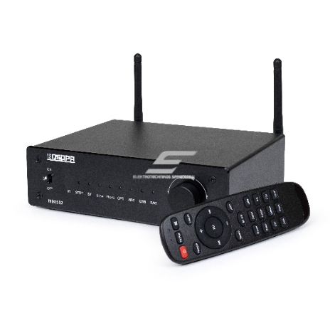 Stereo võimendi Bluetoothiga | heli täiustamine | 2×30W (8Ω) / 2×50W (4Ω) | HDMI ARC | Subwooferi väljund 1 Stereo võimendi Bluetoothiga | heli täiustamine | 2×30W (8Ω) / 2×50W (4Ω) | HDMI ARC | Subwooferi väljund 1