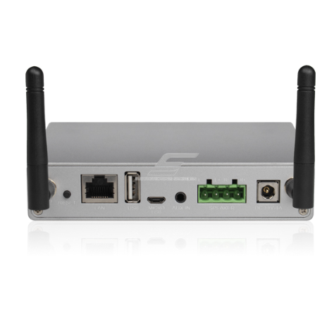 WiFi inteligentny wzmacniacz stereo | Strumieniowanie muzyki bez ograniczeń odległości | 24bit/192kHz | AirPlay/DLNA/Qplay/NAS/UPnP | Integracja multiroom 2