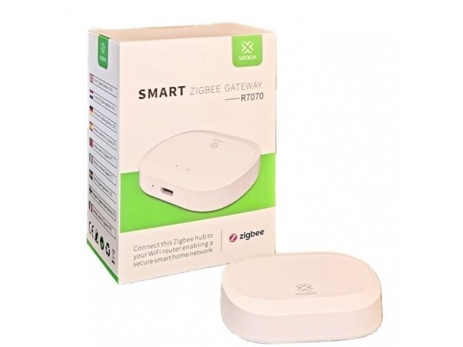 Wi-Fi stotelė | centralė | 5VDC | 2.4GHz | TUYA | Smart Life | ZigBee 3.0 | WOOX | R7070 | 8435350741570 1 Wi-Fi stotelė | centralė | 5VDC | 2.4GHz | TUYA | Smart Life | ZigBee 3.0 | WOOX | R7070 | 8435350741570 1