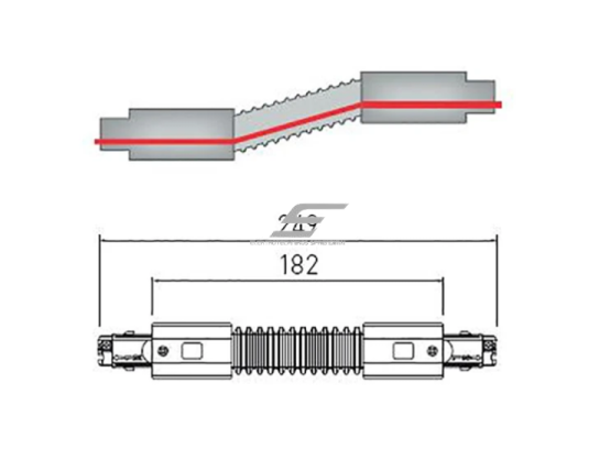 Lanksti jungtis | bėgelių X-RAIL sujungimui | 3F | 249mm | balta | GTV Lighting | XAE-LELUB-00 1 Lanksti jungtis | bėgelių X-RAIL sujungimui | 3F | 249mm | balta | GTV Lighting | XAE-LELUB-00 1
