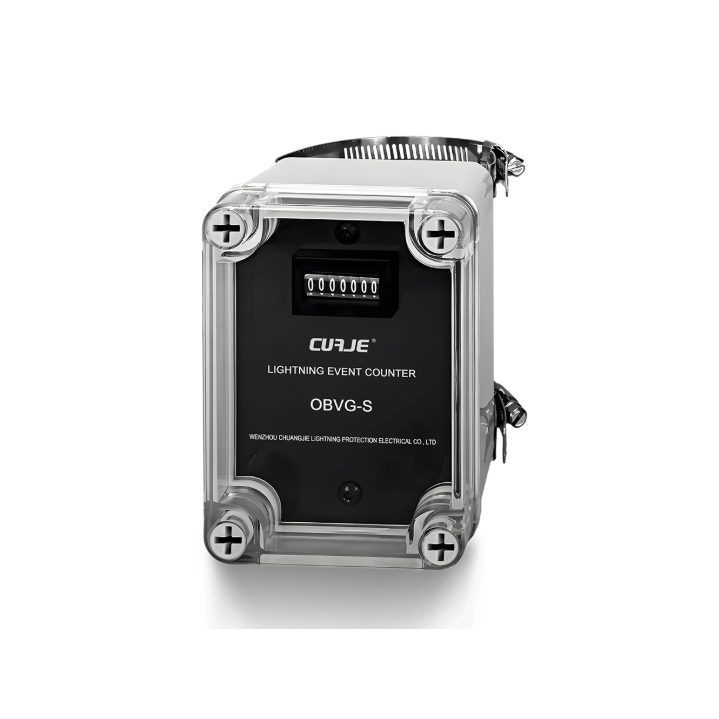 Lightning discharge counter | lightning protection impulse counter | 0–999999 | 3–100 kA | no power supply required | ABS housing | for outdoor installation Lightning discharge counter | lightning protection impulse counter | 0–999999 | 3–100 kA | no power supply required | ABS housing | for outdoor installation