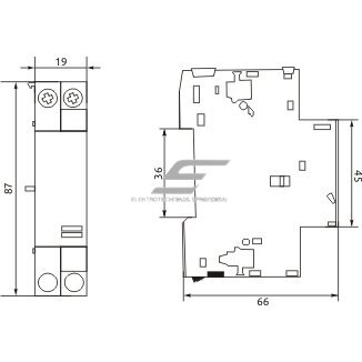 Minimaalne pingekatkestus mootori kaitsmiseks FMP32 | 400V | UVs Promfactor Baltic F/UVS400 1