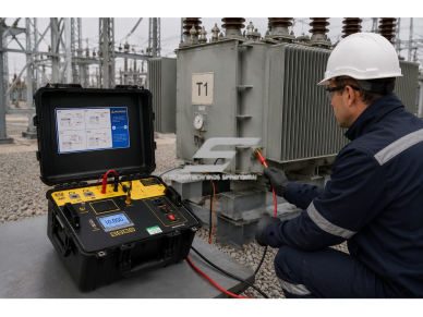 Aukštos įtampos transformatorių izoliacijos testeris | talpos ir izoliacijos nuostolių matuoklis | 0,5–10 kV | 230 V | IP67 2 Aukštos įtampos transformatorių izoliacijos testeris | talpos ir izoliacijos nuostolių matuoklis | 0,5–10 kV | 230 V | IP67 2