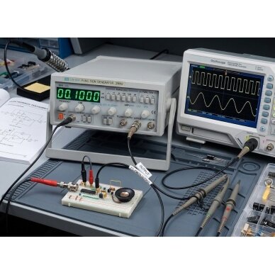 Cyfrowy generator funkcji 2 MHz | do testowania elektroniki | wyświetlacz LED | miernik częstotliwości | wyjście TTL/CMOS 2