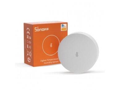 Išmanus | belaidis temperatūros ir drėgmės jutiklis | baltas | Wi-Fi | Zigbee | SONOFF | SNZB-02P | 6920075740622 Išmanus | belaidis temperatūros ir drėgmės jutiklis | baltas | Wi-Fi | Zigbee | SONOFF | SNZB-02P | 6920075740622