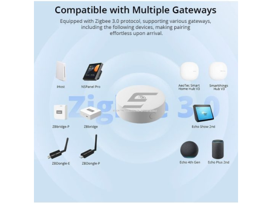Išmanus | belaidis temperatūros ir drėgmės jutiklis | baltas | Wi-Fi | Zigbee | SONOFF | SNZB-02P | 6920075740622 3 Išmanus | belaidis temperatūros ir drėgmės jutiklis | baltas | Wi-Fi | Zigbee | SONOFF | SNZB-02P | 6920075740622 3